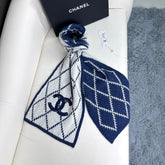 CHANEL 25S SCARF 180 IN WOOL 989767
