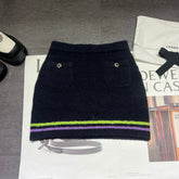 CHANEL 25S SKI COLLECTION SKIRT 435