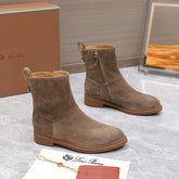 LP 25S KILDA ANKLE BOOT IN TAUPE SUEDE