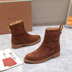 LP 25S KILDA ANKLE BOOT IN CHESTNUT SUEDE