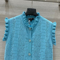 CHANEL SLEEVELESS TOP STYLE 73