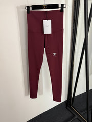 CELINE 26S HIGH-WAISTED STRETCH LEGGINGS STYLE 29