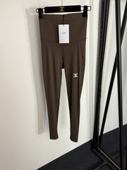 CELINE 26S HIGH-WAISTED STRETCH LEGGINGS STYLE 28