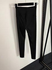 CELINE 26S HIGH-WAISTED STRETCH LEGGINGS STYLE 26