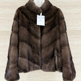 DIOR 25S STAND-COLLAR MINK FUR JACKET 776