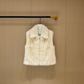 DIOR 25S FAUX RABBIT FUR VEST 769