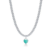 RETURN TO TIF SILVER BEAD NECKLACE