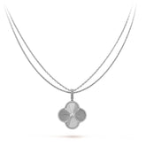 CLOVER SILVER BIG CLOVER NECKLACE