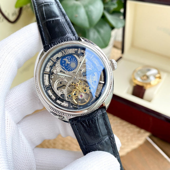 DRIVE DE CARTIER 42MM SKELETON DIAL