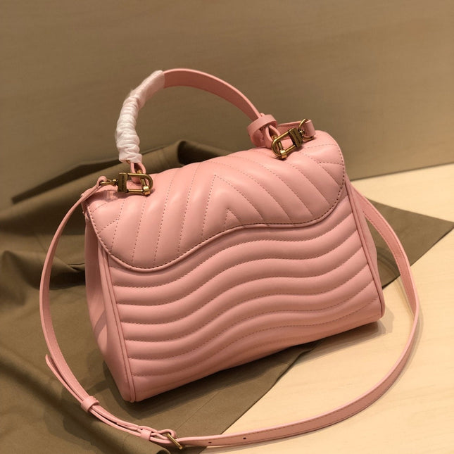 LV NEW WAVE TOP HANDLE 26CM PINK CALFSKIN