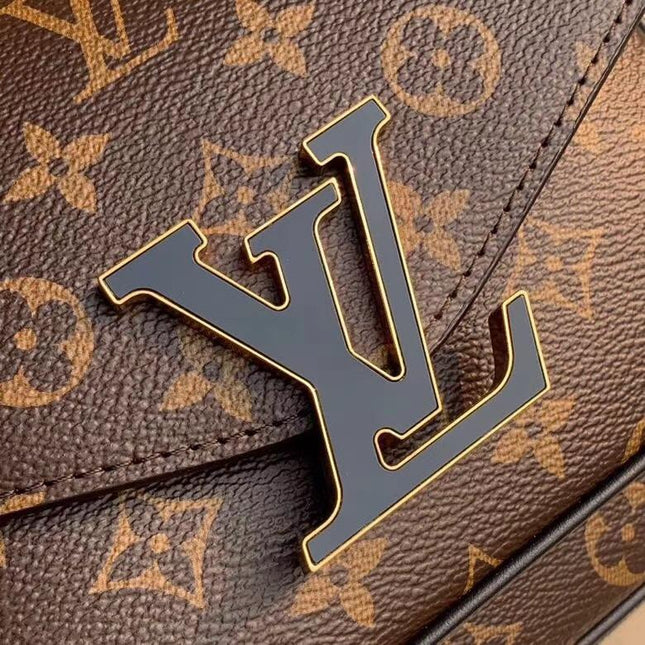 LV PASSY HAND BAG 22CM MONOGRAM CANVAS