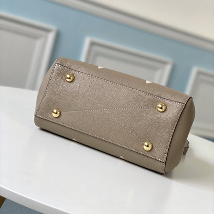 MONTAIGNE BB 29CM BEIGE MONOGRAM LEATHER