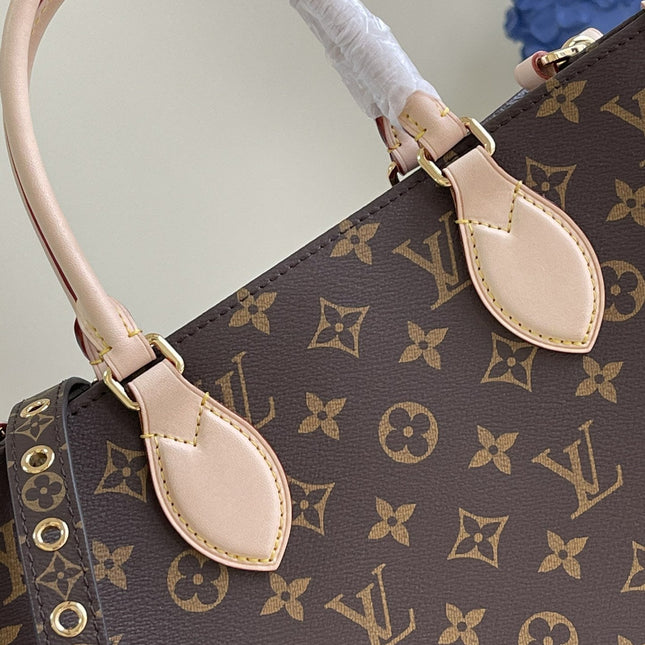 SAC PLAT 30CM MONOGRAM CANVAS