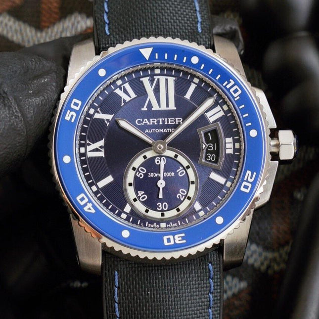 CALIBRE DIVER 42 BLUE STAINLESS STEEL