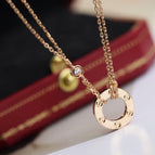 High-Quality Silver Alloy - 14K Gold Plated