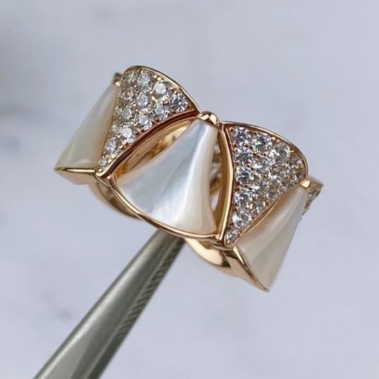 MOP PINK GOLD DREAM RING