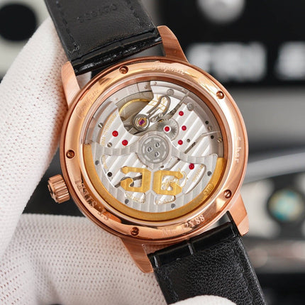 SENATOR PANAROMA MOONPHASE ROSE GOLD WHITE DIAL