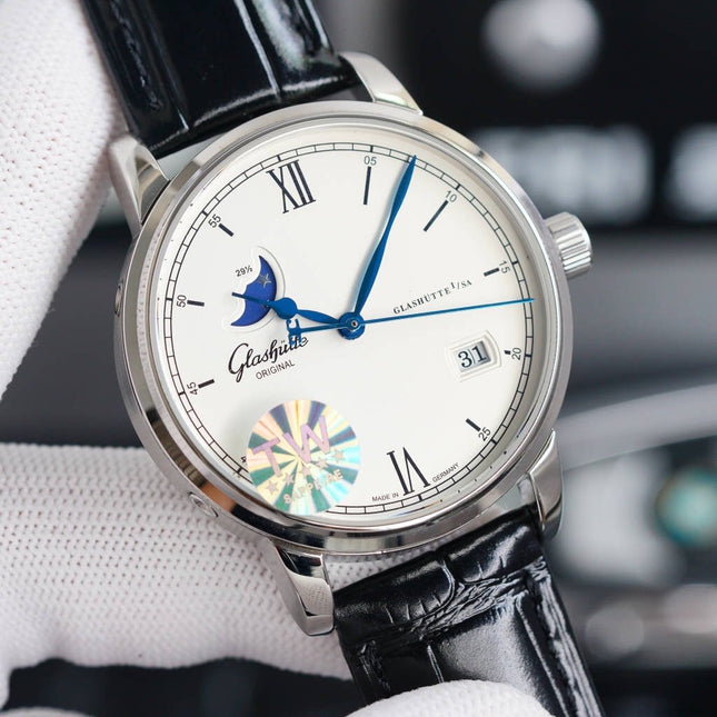 SENATOR PANAROMA MOONPHASE STEEL