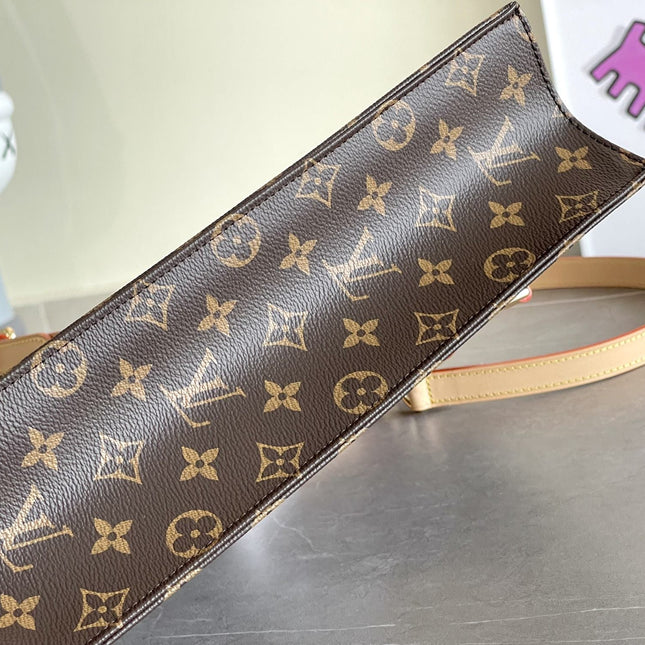 SAC PLAT 36CM MONOGRAM CANVAS