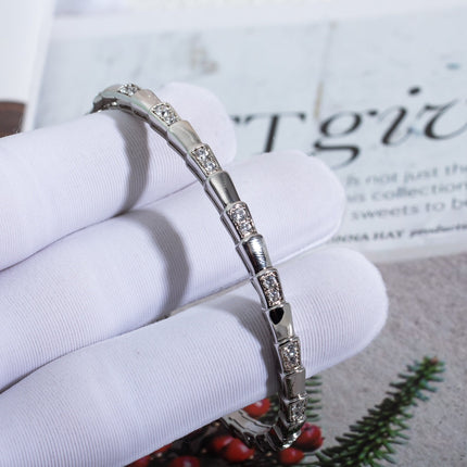 SERPENTI BRACELET SILVER DIAMOND