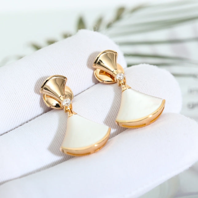 DREAM MOP PINK GOLD EARRINGS