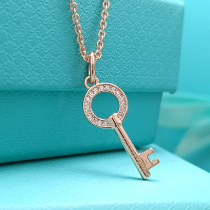 MINI KEY NECKLACE DIAMOND