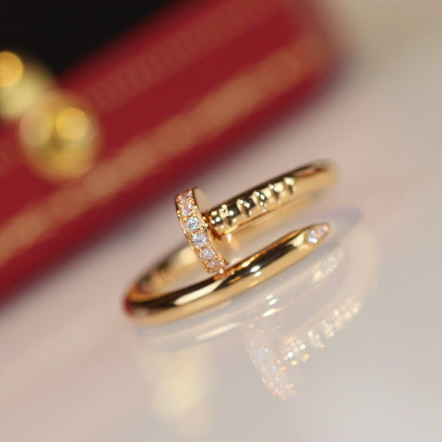 JUSTE RING 2.65MM GOLD DIAMOND