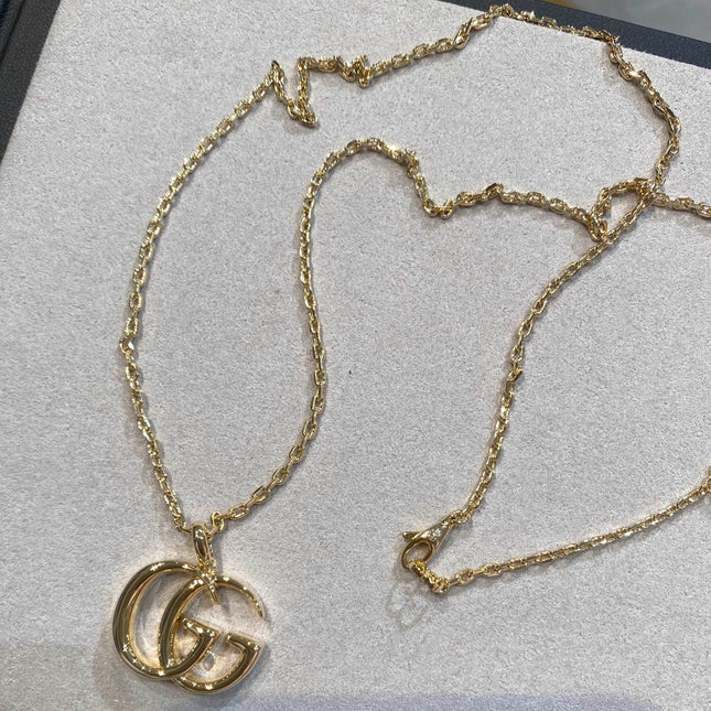 GG PEDANT GOLD NECKLACE