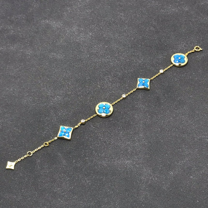 STAR AND SUN TURQUOISE 4 MOTIFS 3 DIAMONDS