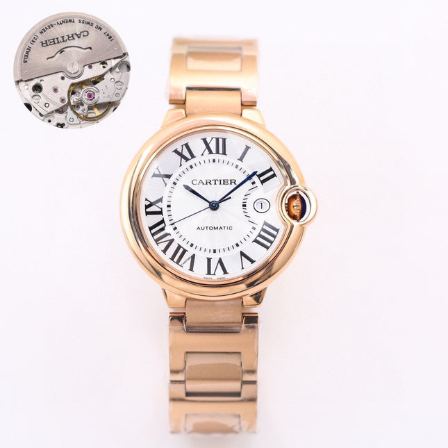 BALLON BLEU DATE 42  PINK GOLD