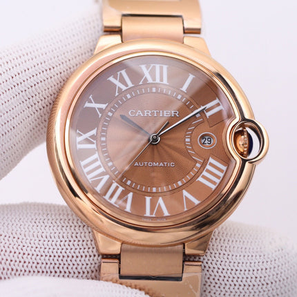 BALLON BLEU DATE 42  PINK GOLD