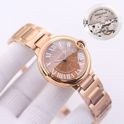 BALLON BLEU DATE 42  PINK GOLD