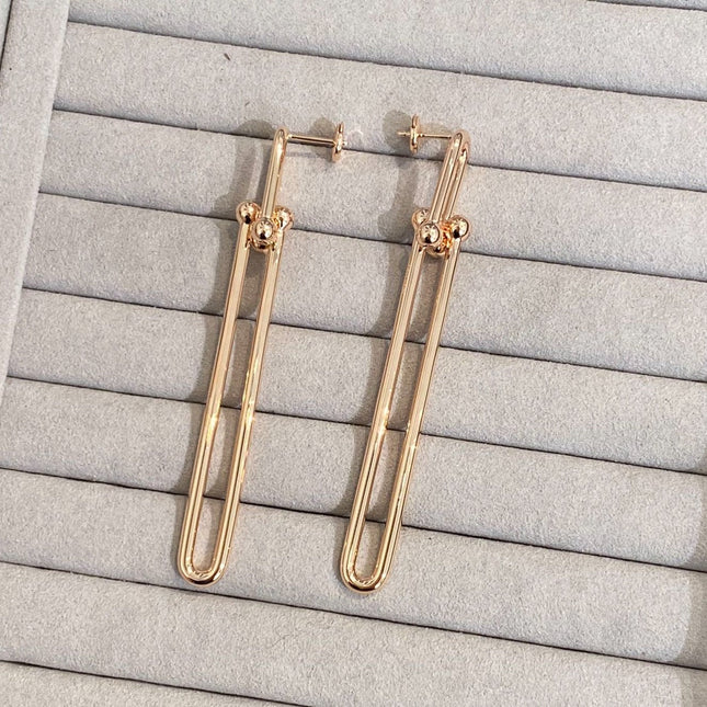 HARDWEAR DOUBLE LONG LINK EARRINGS