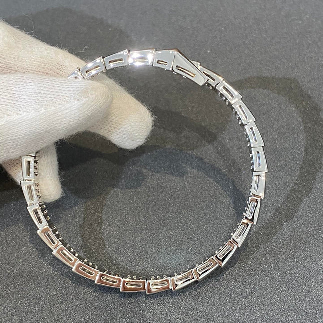 SERPENTI BRACELET DIAMONDS SILVER