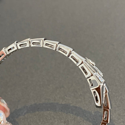 SERPENTI BRACELET DIAMONDS SILVER