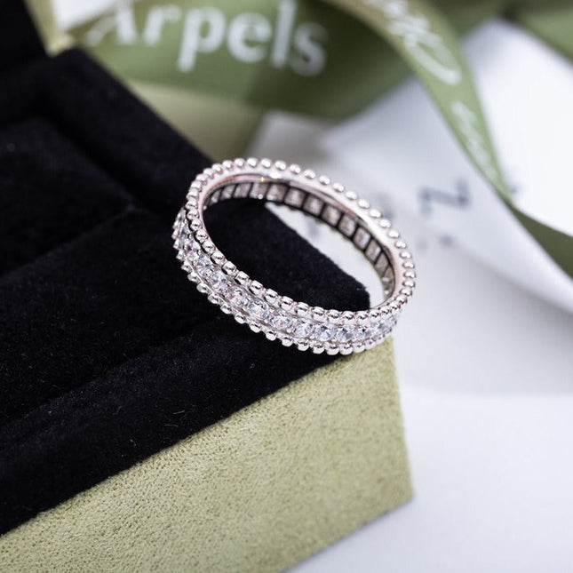 PERLEE DIAMOND SILVER RING