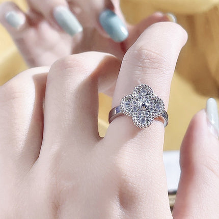 CLOVER DIAMOND RING