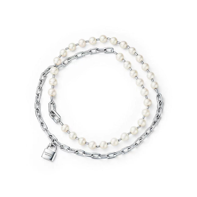 HARDWEAR PEARL WRAP NECKLACE