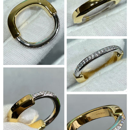 LOCK DIAMOND RING