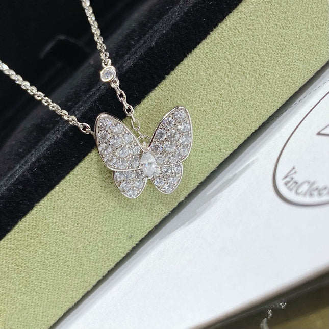 BUTTERFLY MEDIUM DIAMOND NECKLACE