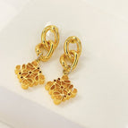 High-Quality Silver Alloy - 14K Gold Plated