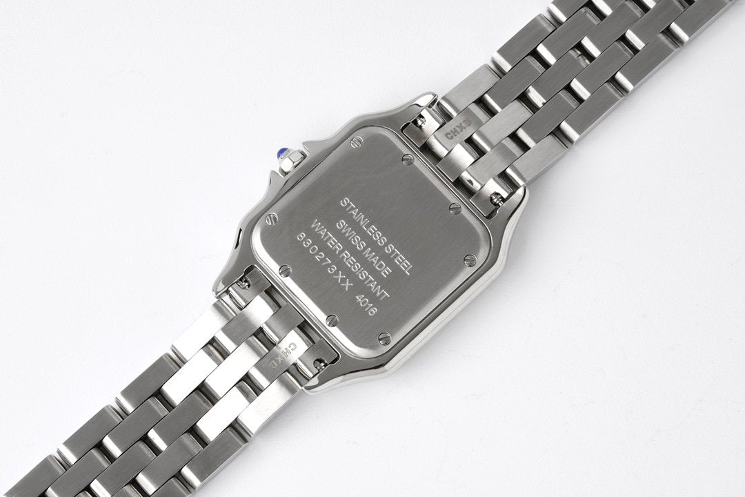 PANTHERE 27MM SILVER CASE WHITE DIAL