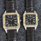 Silver Gold Black dial