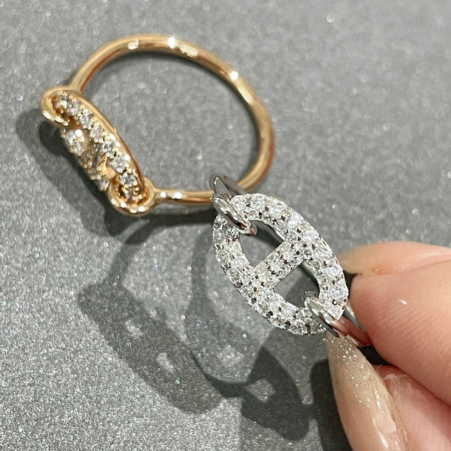 RONDE SMALL DIAMOND RING