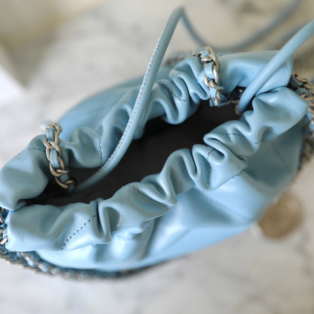 CC 22 ANTIBA HOBO BAG CLOUD BLUE 20CM