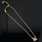 High-Quality Silver Alloy - 14K Gold Plated