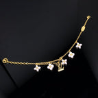 High-Quality Silver Alloy - 14K Gold Plated