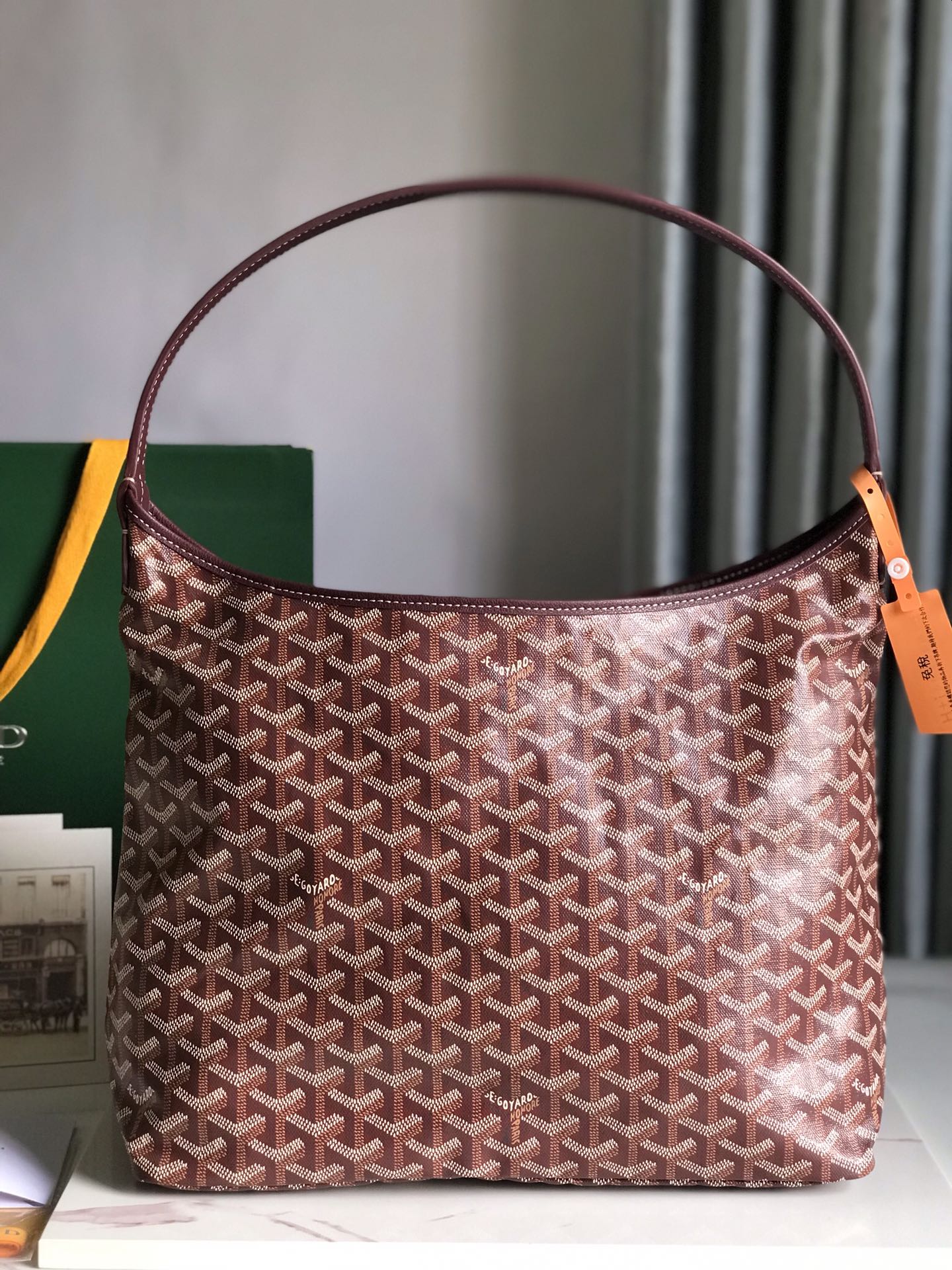 HOBO BOHEME 42CM RED CANVAS