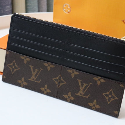 LV SLIM PURSE MONOGRAM CANVAS 20CM