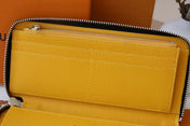 ZIPPY WALLET 20 BLACK CANVAS